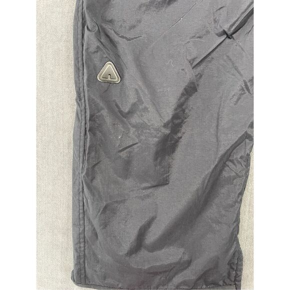 Airwalk Snow Pants Mens L‎ Black Waterproof Nylon Ski Cold Outdoor Snowboarding - Picture 2 of 11